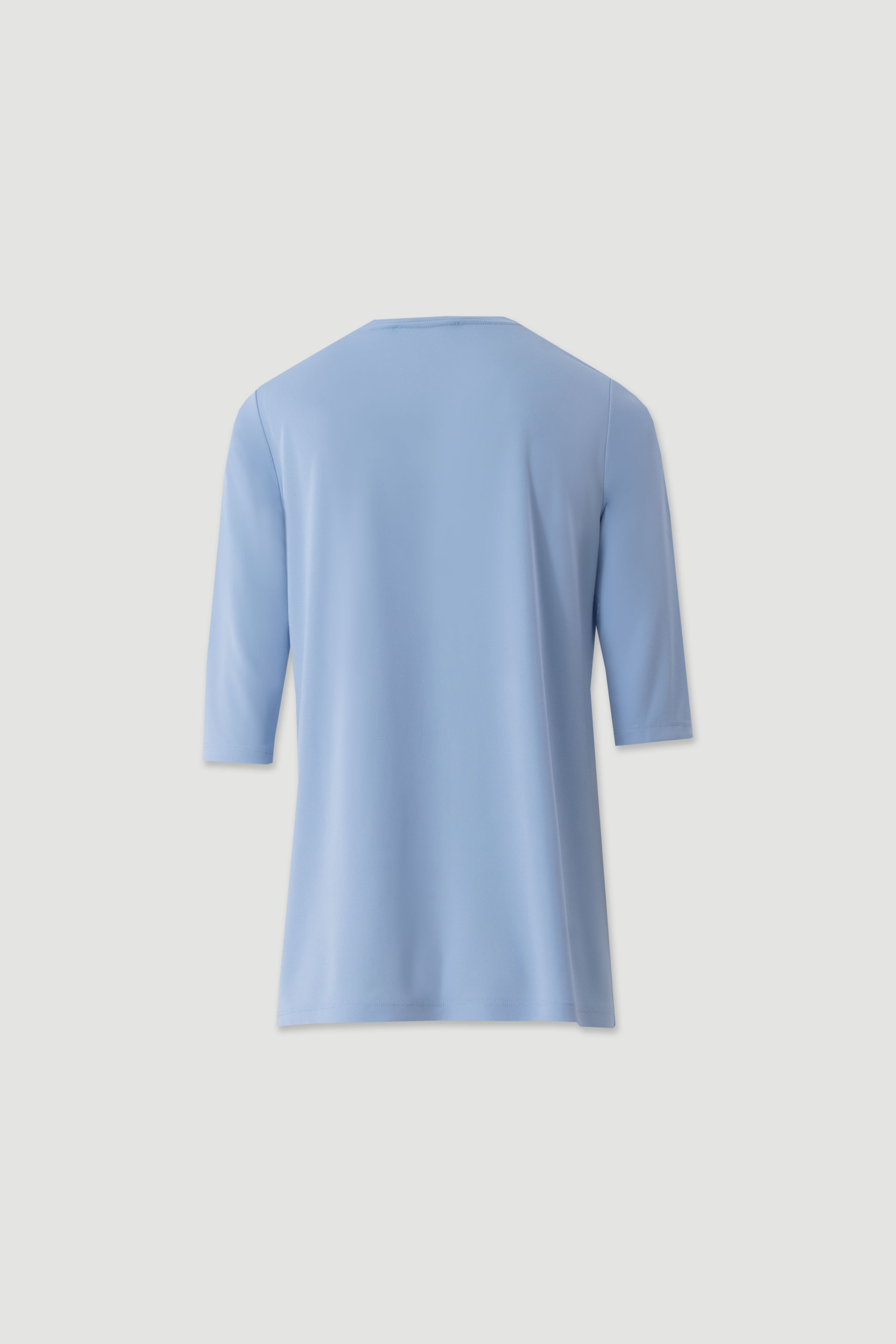 Knit tunic with v-neck
