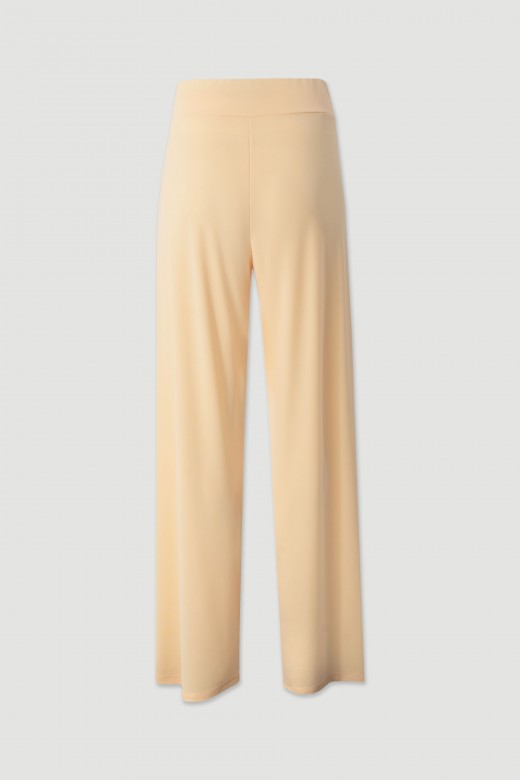Wide leg knit trousers Wide leg knit trousers