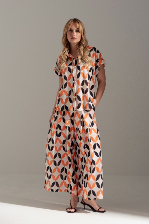 Culotte estampada