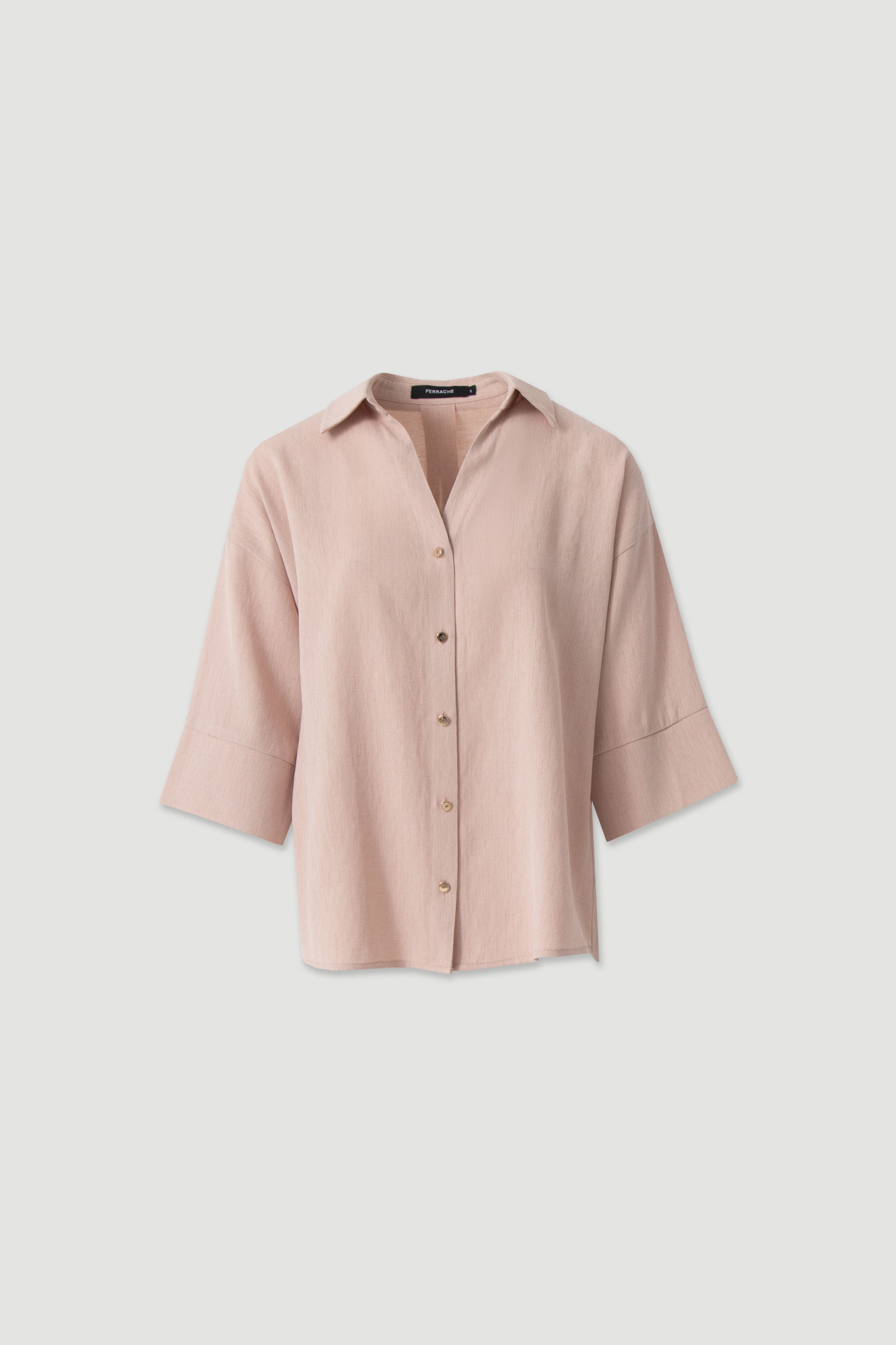 Relaxed-fit linen shirt