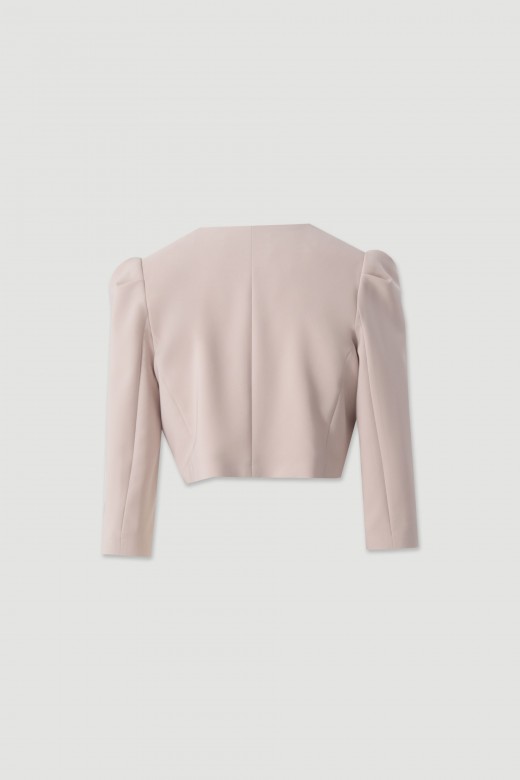 Structured cropped jacket Structured cropped jacket