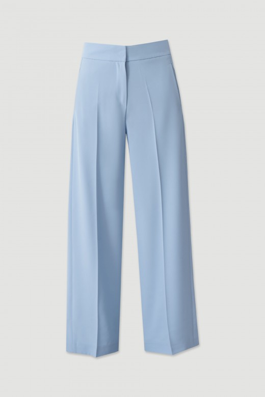 High-waisted wide-leg trousers High-waisted wide-leg trousers