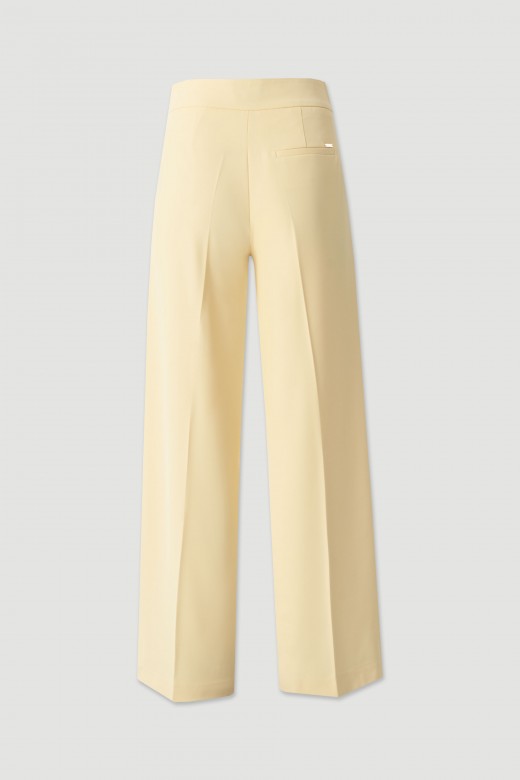 High-waisted wide-leg trousers High-waisted wide-leg trousers