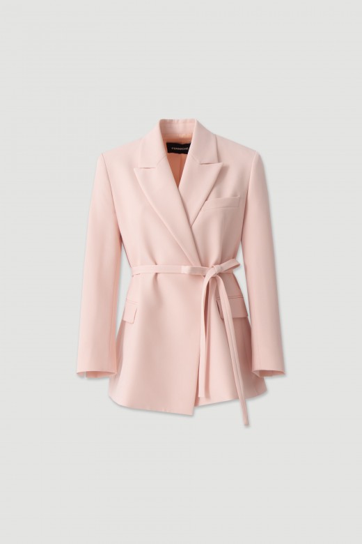 Classic belted blazer Classic belted blazer