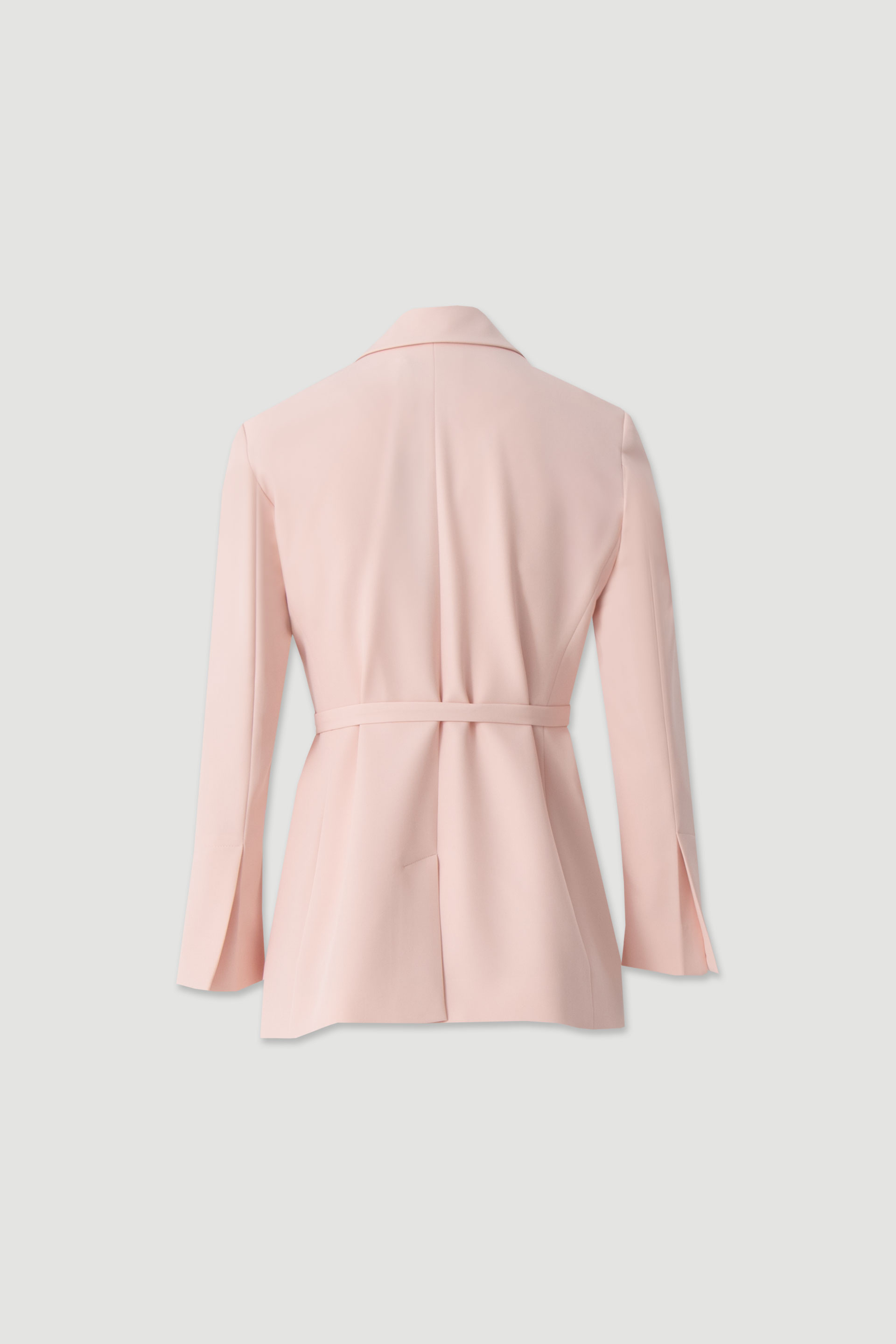 Classic belted blazer