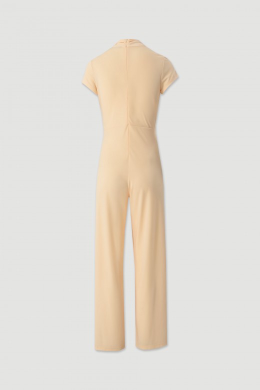Flowy wrap-effect jumpsuit Flowy wrap-effect jumpsuit