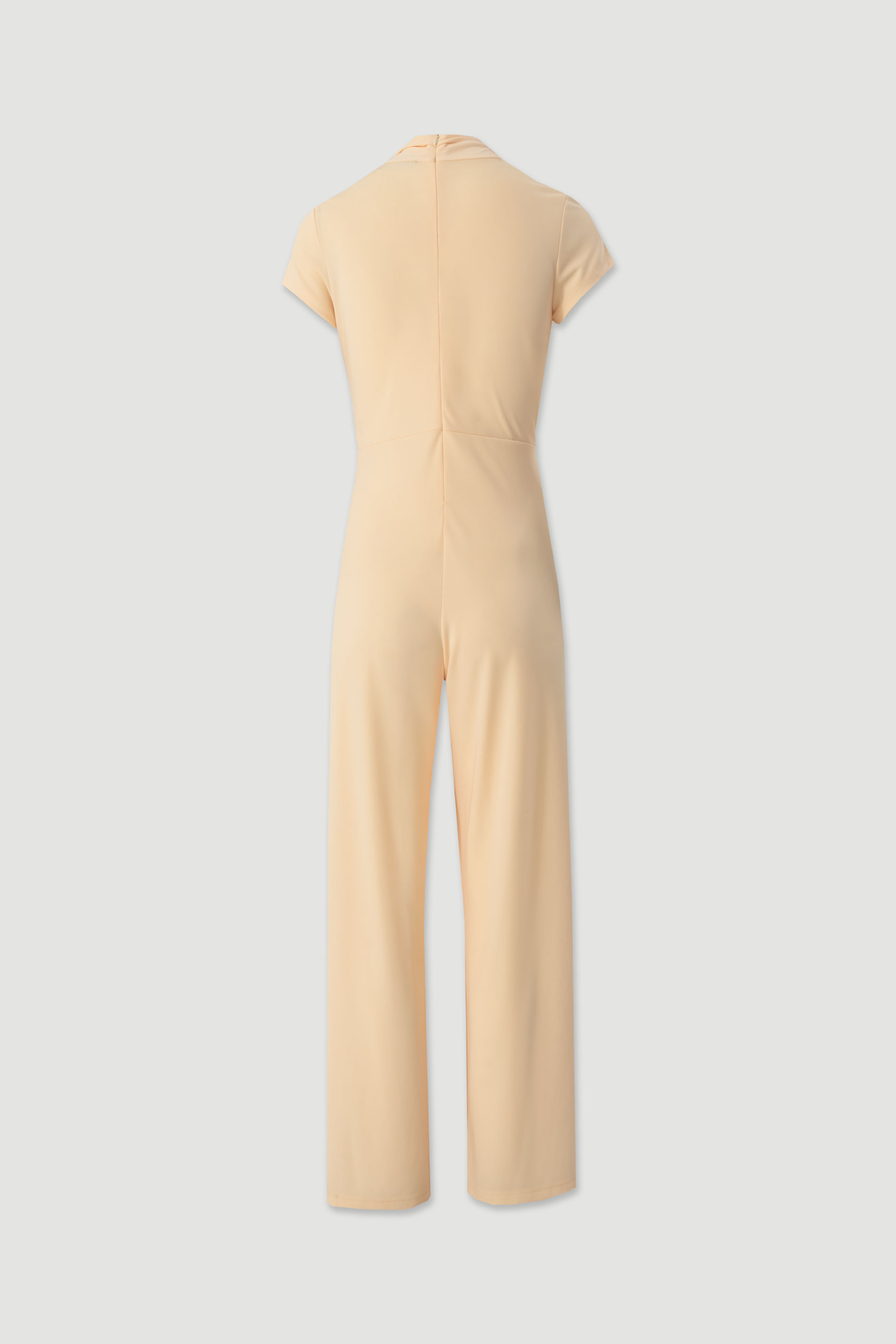 Flowy wrap-effect jumpsuit