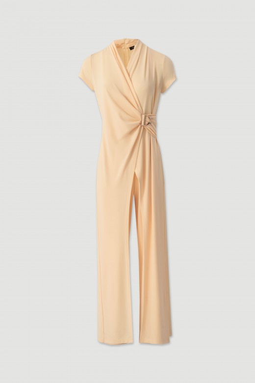 Flowy wrap-effect jumpsuit Flowy wrap-effect jumpsuit