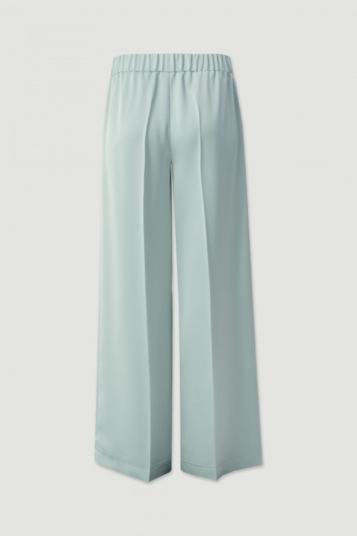 Satin fluid trousers Satin fluid trousers