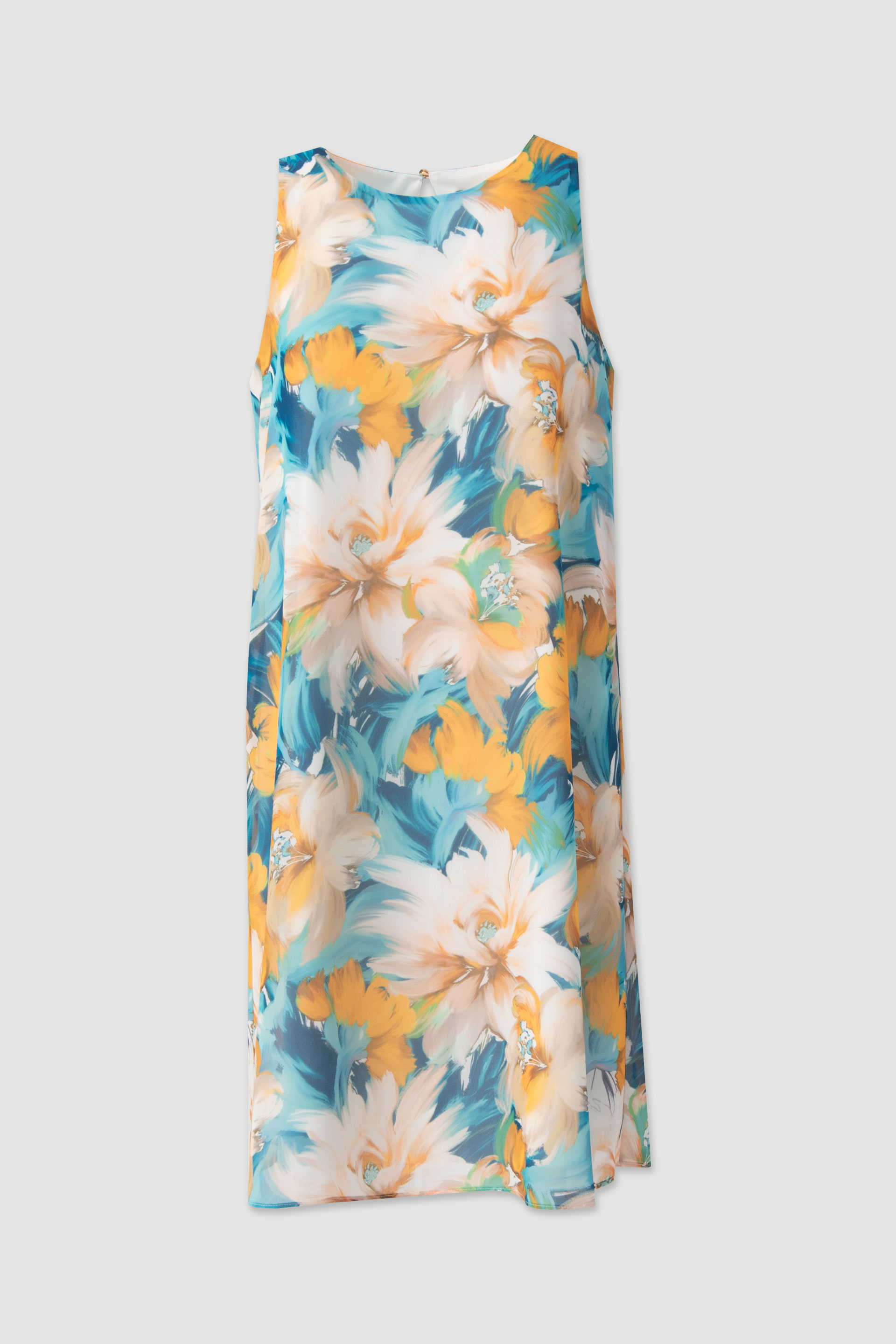 Short floral print dress
