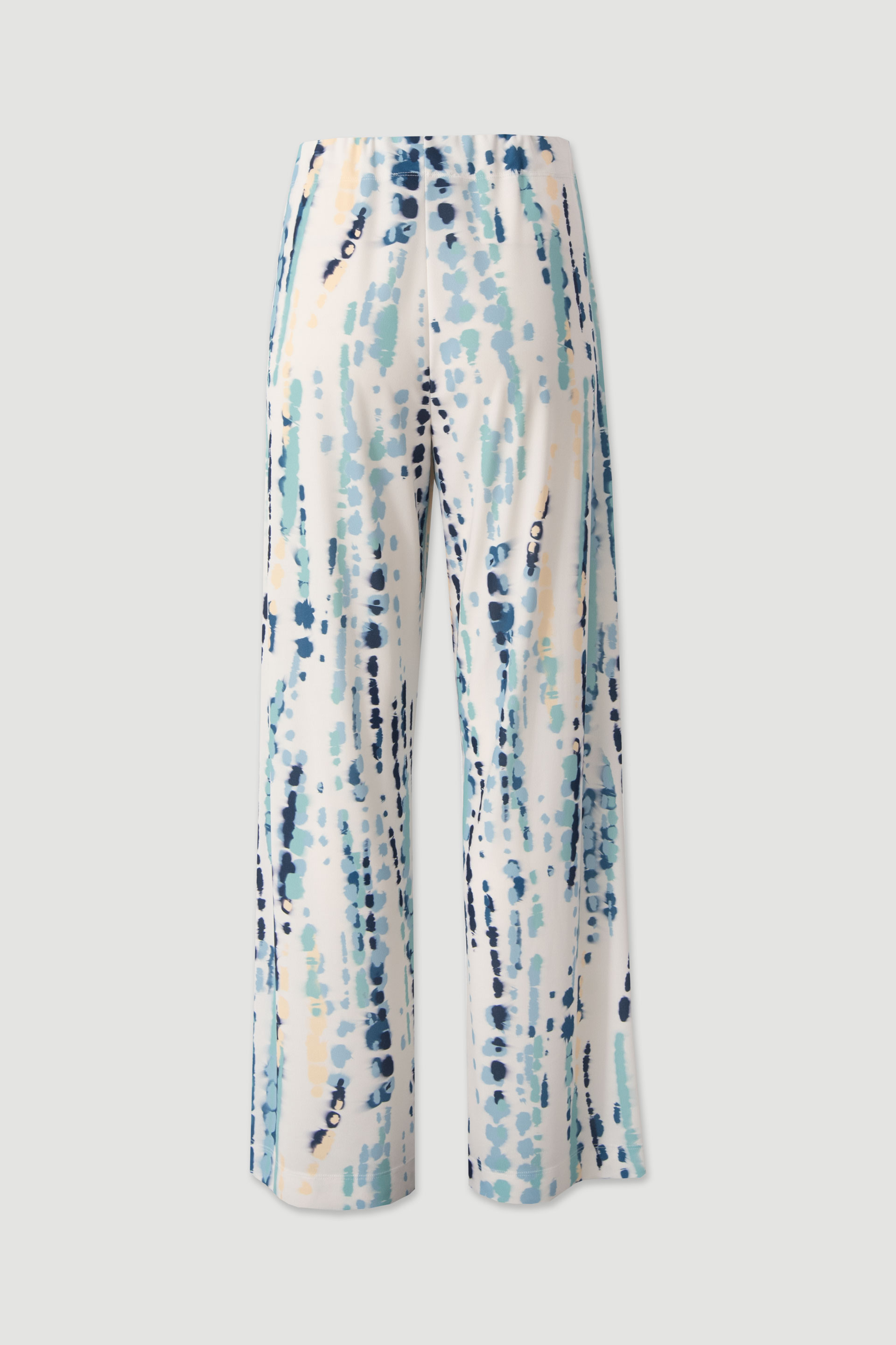 Printed flowing trousers