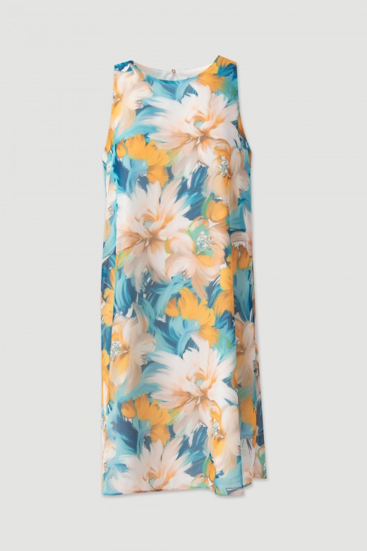 Short floral print dress Short floral print dress