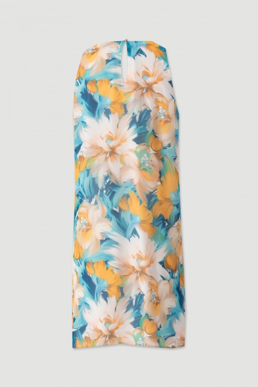Short floral print dress Short floral print dress