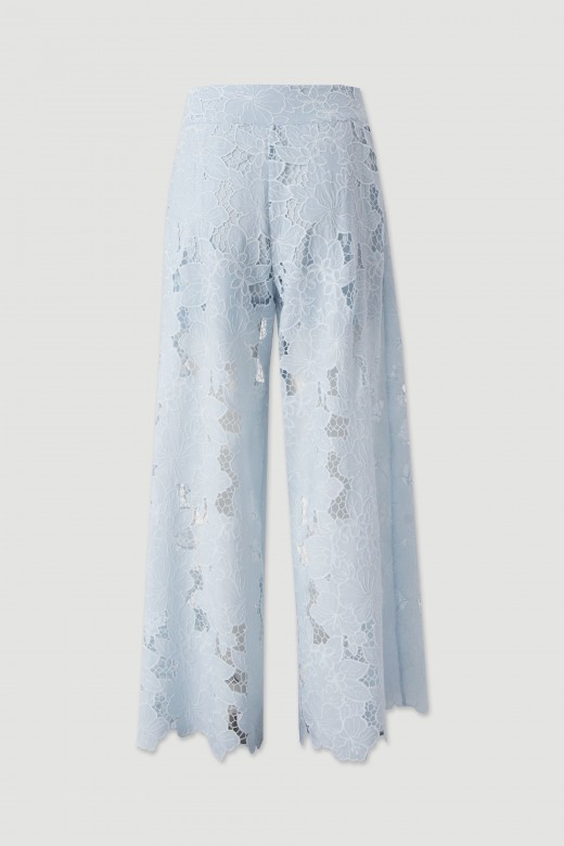 Floral lace trousers Floral lace trousers
