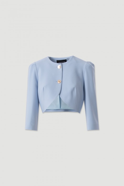 Structured cropped jacket Structured cropped jacket