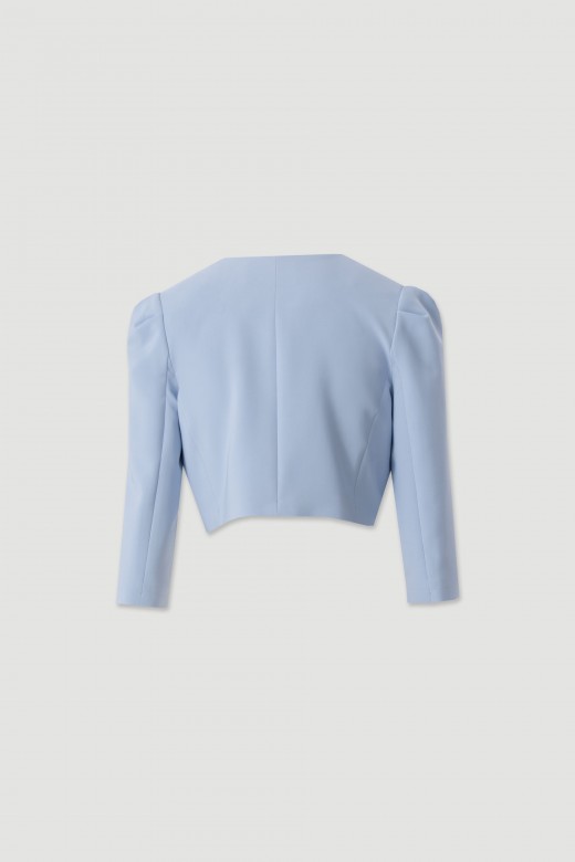Structured cropped jacket Structured cropped jacket
