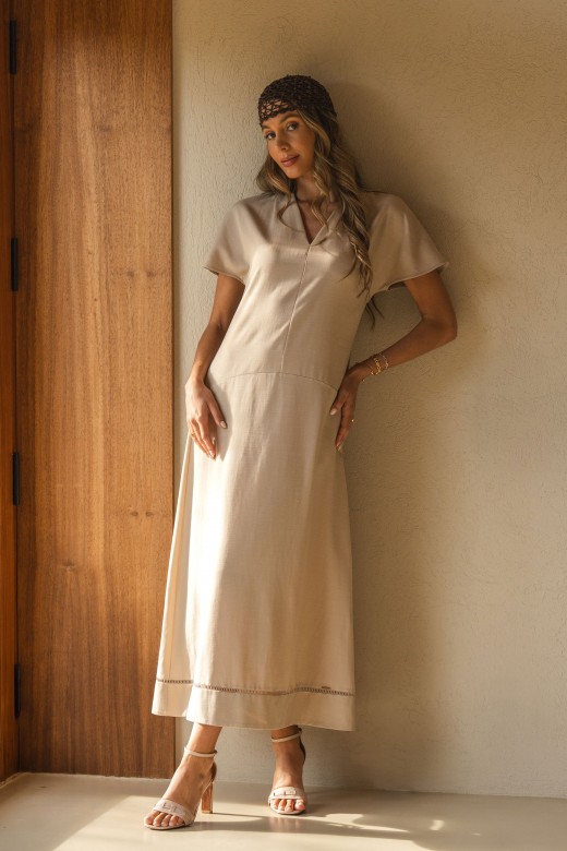 Minimalist midi dress