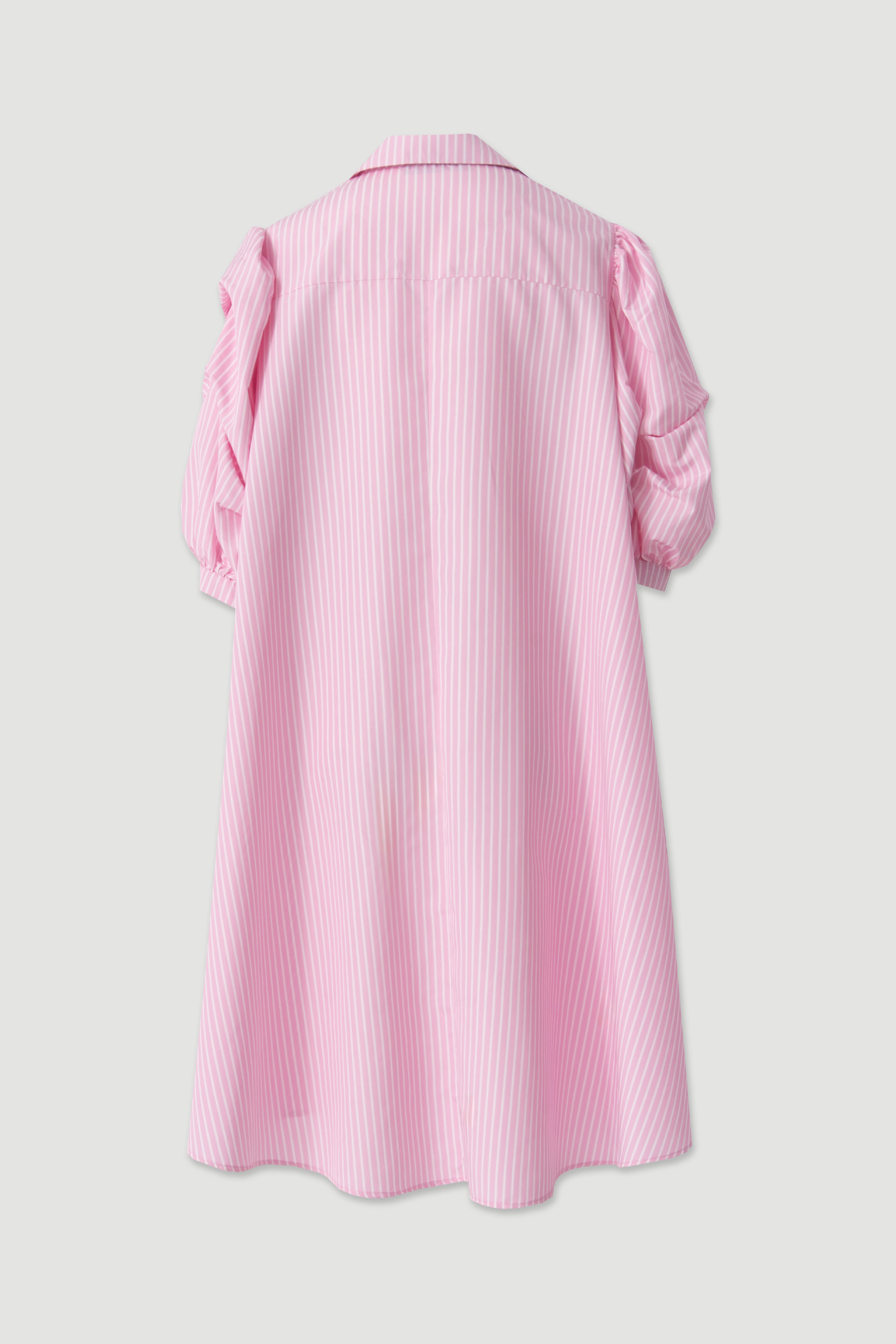 Striped shirt dress