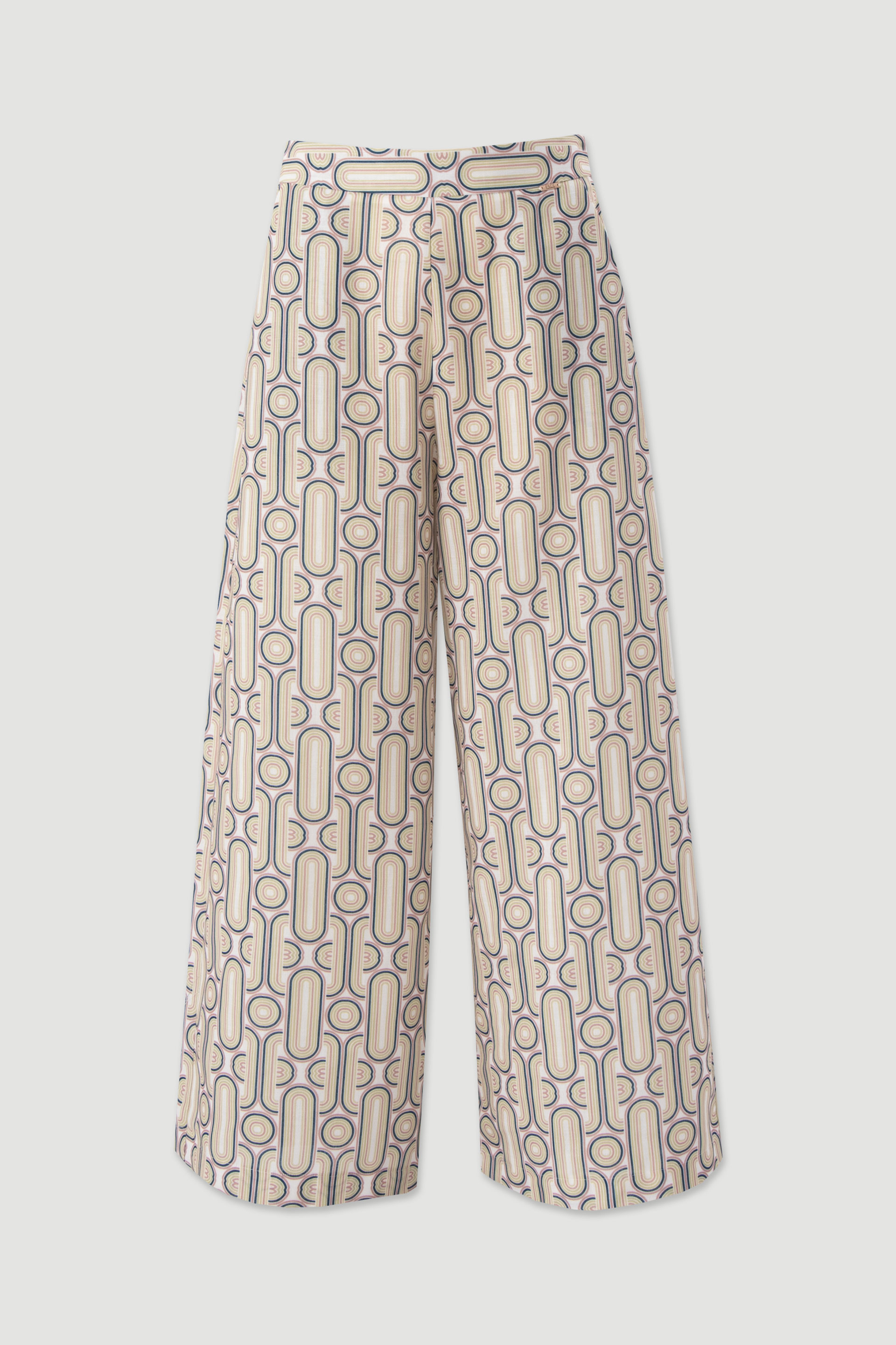Calça culotte estampada