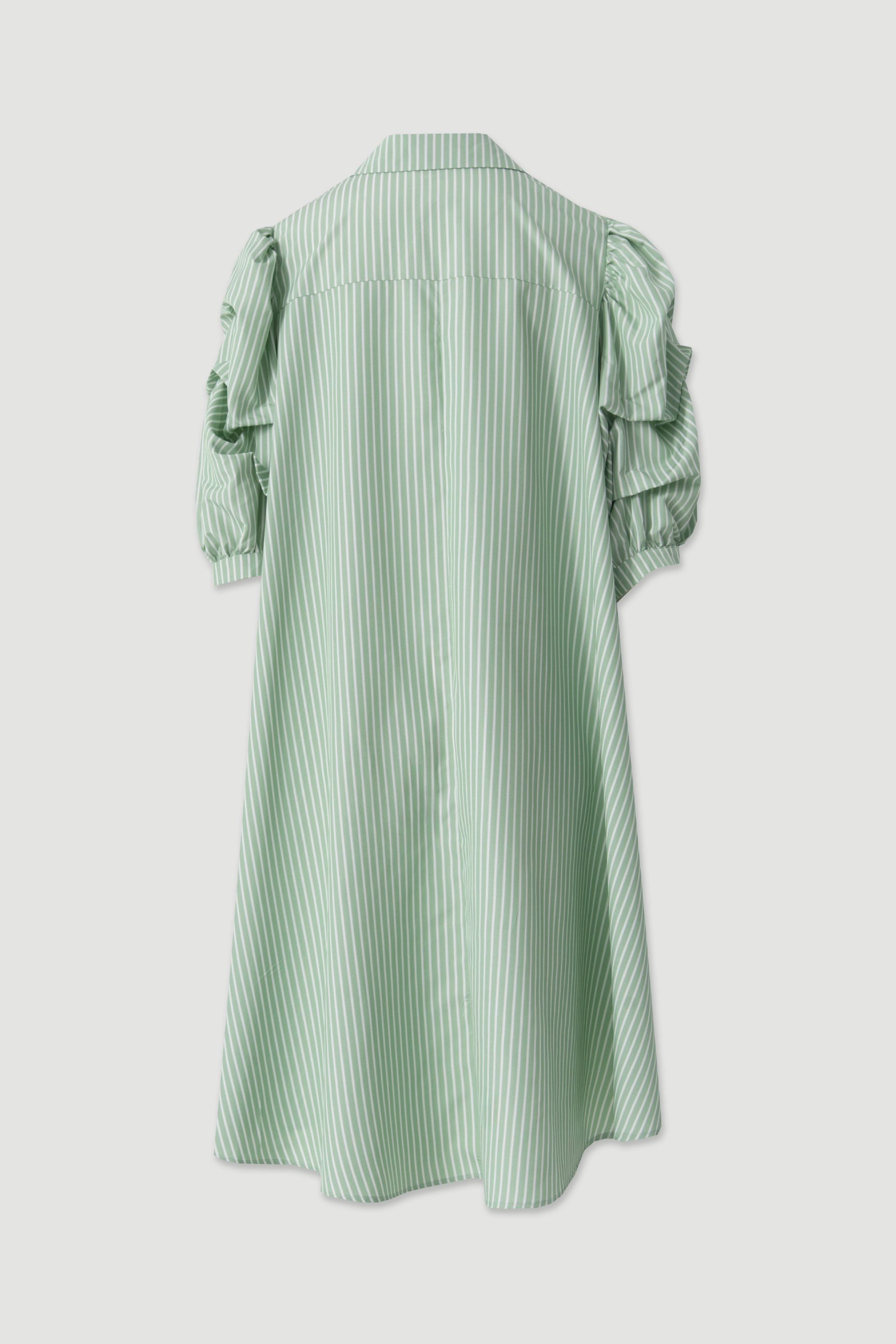 Striped shirt dress