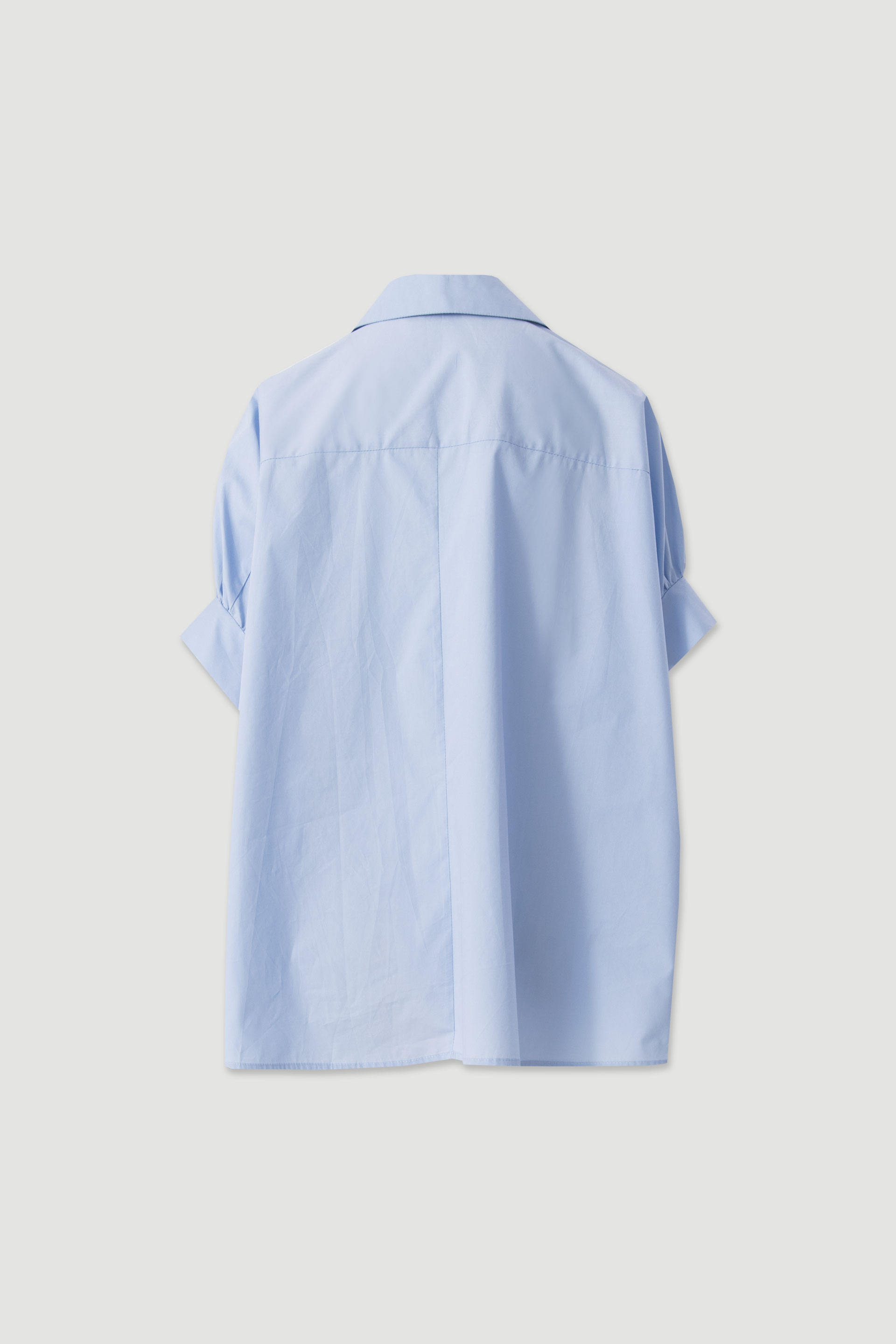 Oversized cotton shirt