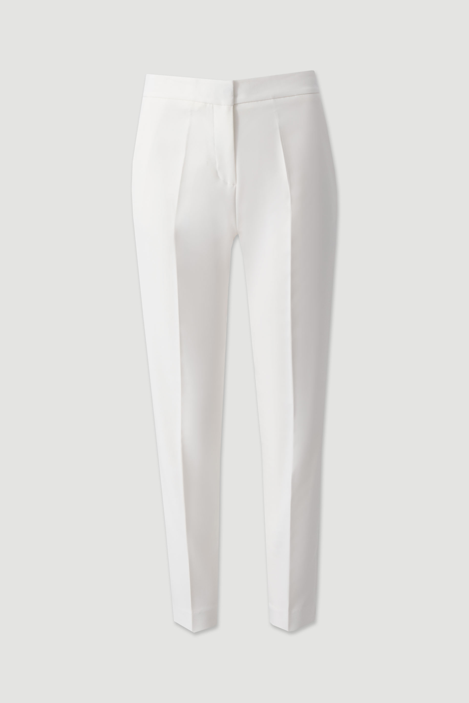 Classic trousers with customised elastic waistband