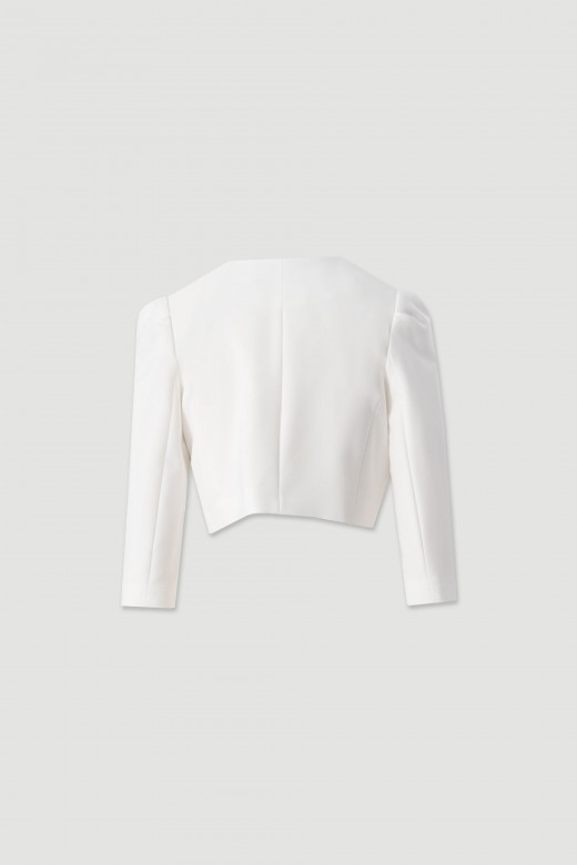 Structured cropped jacket Structured cropped jacket