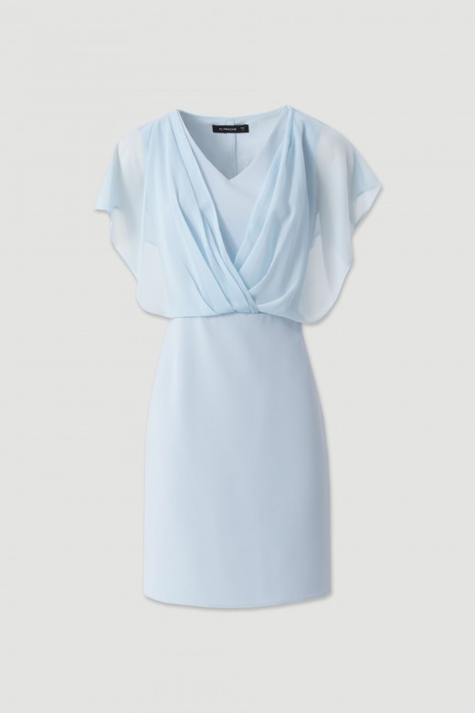 Cross-draped dress Cross-draped dress