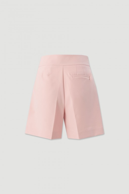Shorts with asymmetrical detail Shorts with asymmetrical detail