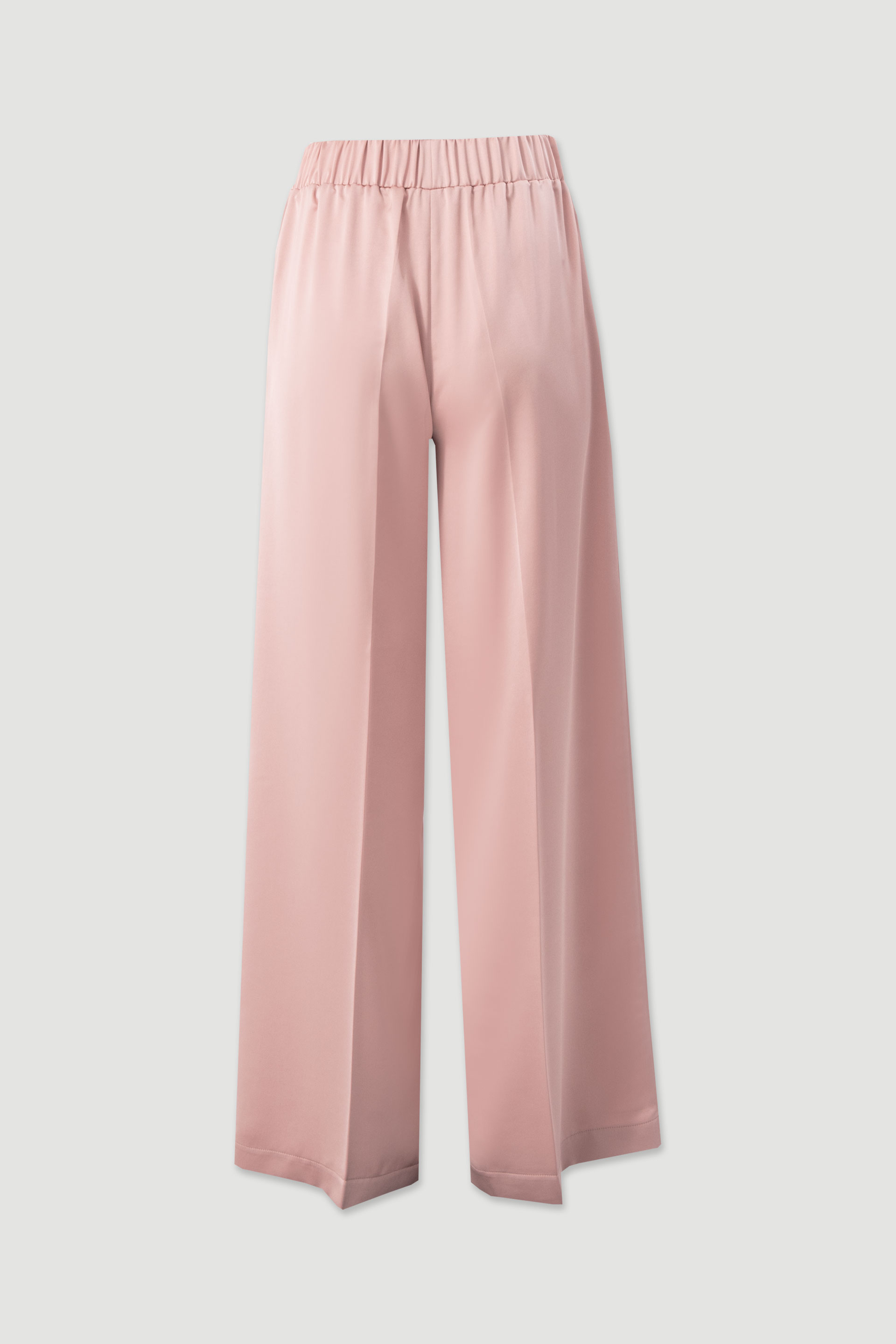 Satin fluid trousers
