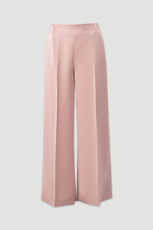Satin fluid trousers Satin fluid trousers