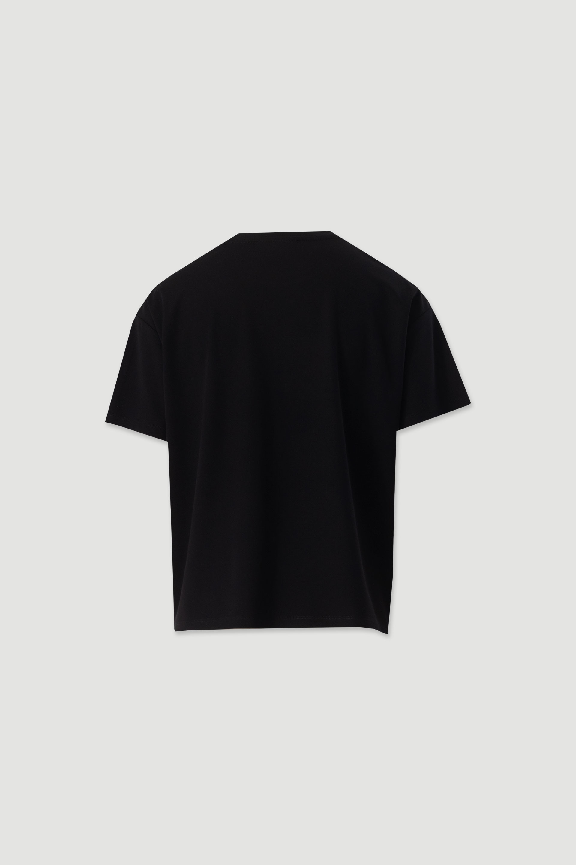 Oversized t-shirt with bottom detail