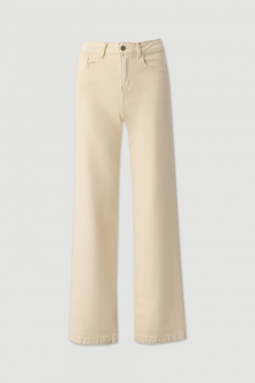 Straight-fit twill trousers Straight-fit twill trousers