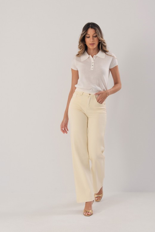 Straight-fit twill trousers Straight-fit twill trousers