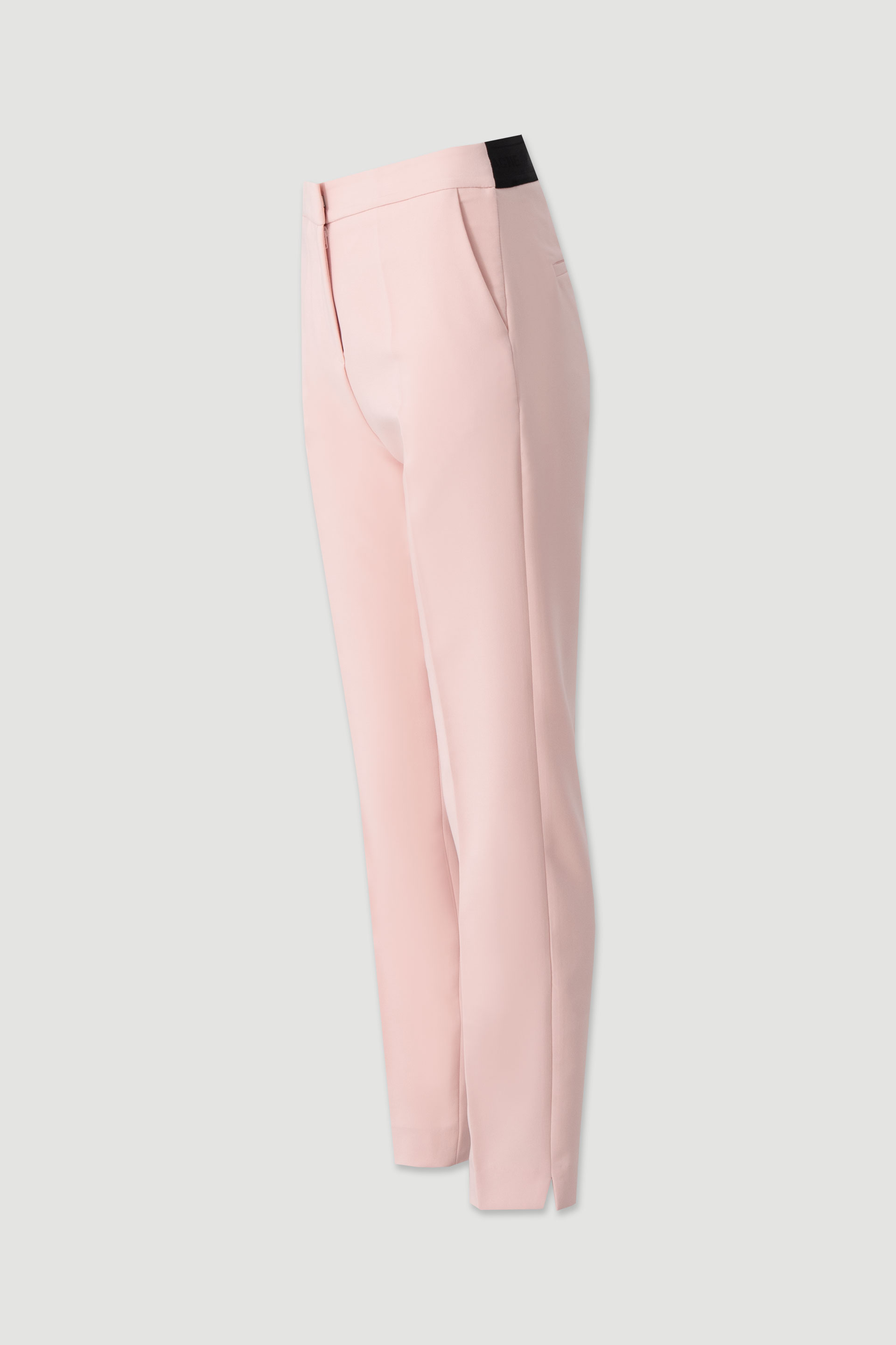 Classic trousers with customised elastic waistband