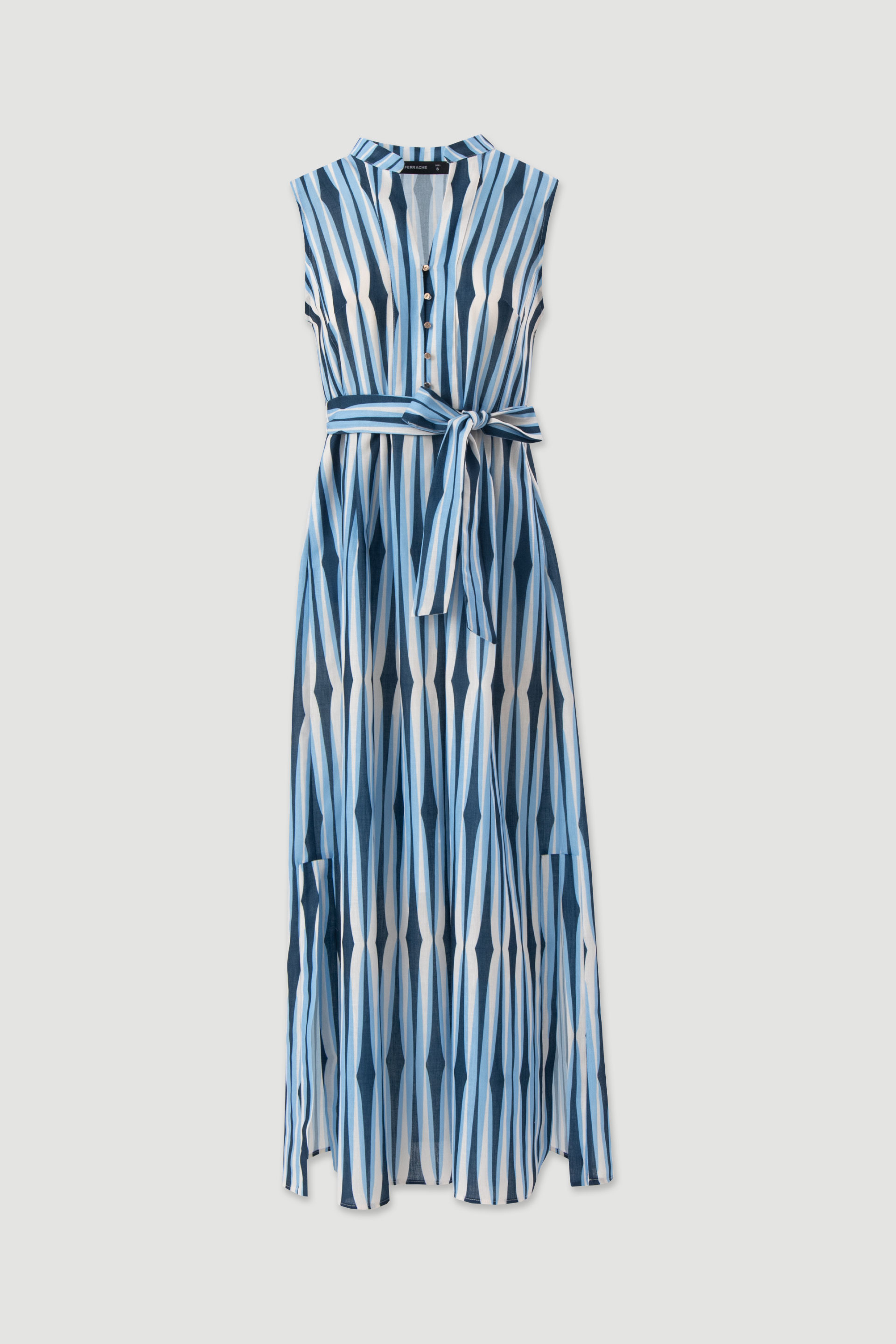 Printed midi dress