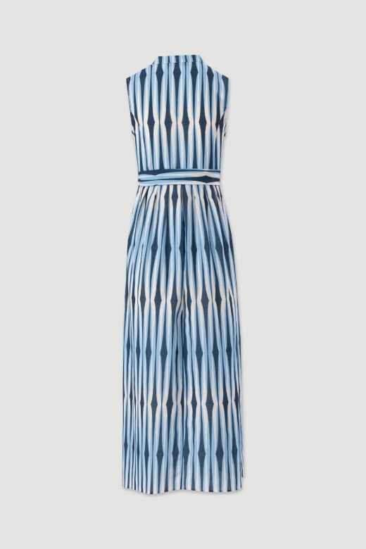 Printed midi dress