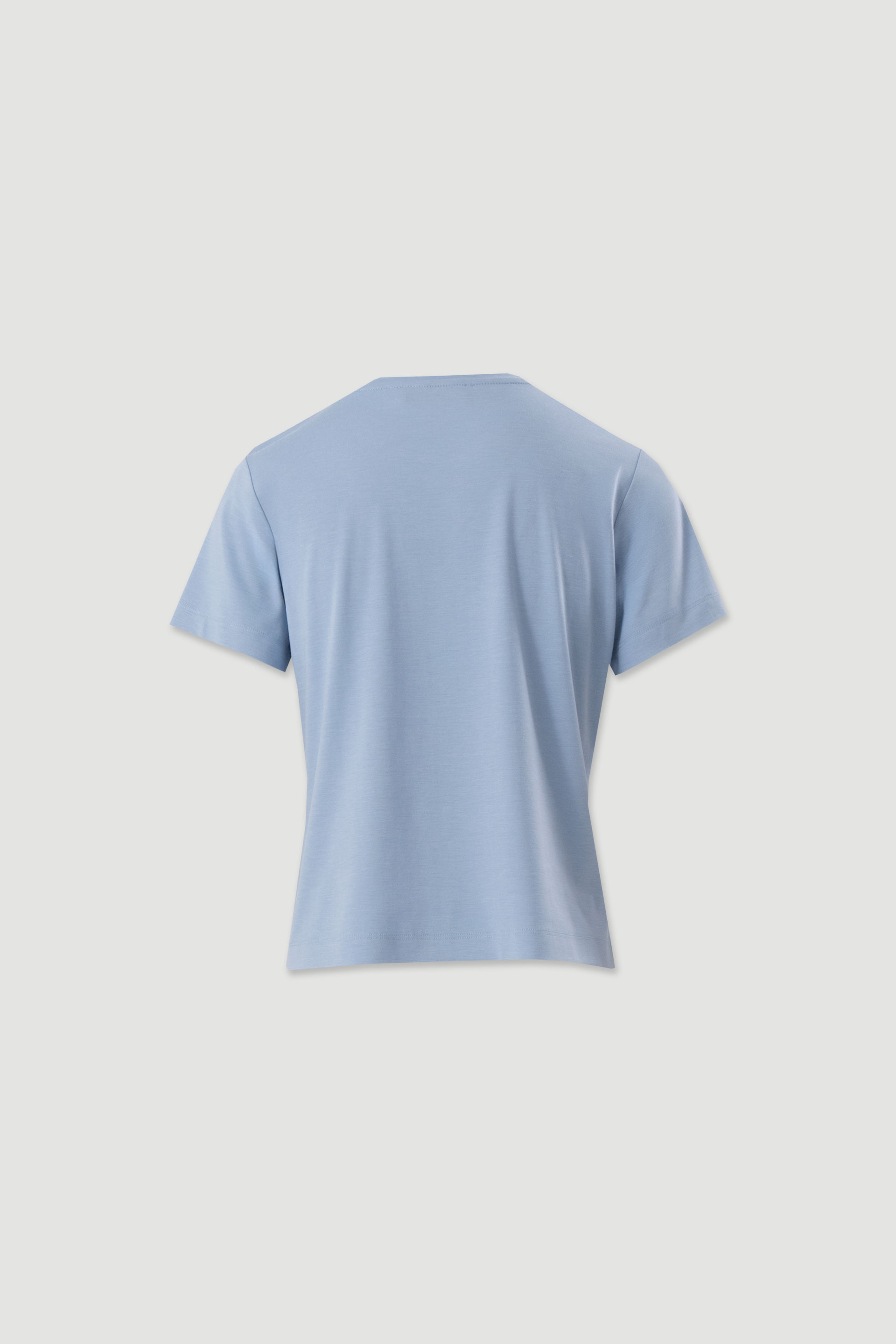 T-shirt with embroidered logo