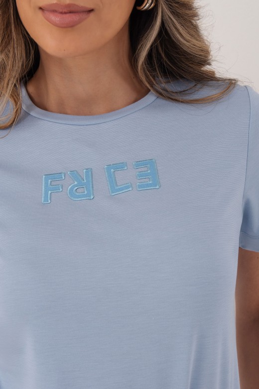 T-shirt with embroidered logo T-shirt with embroidered logo