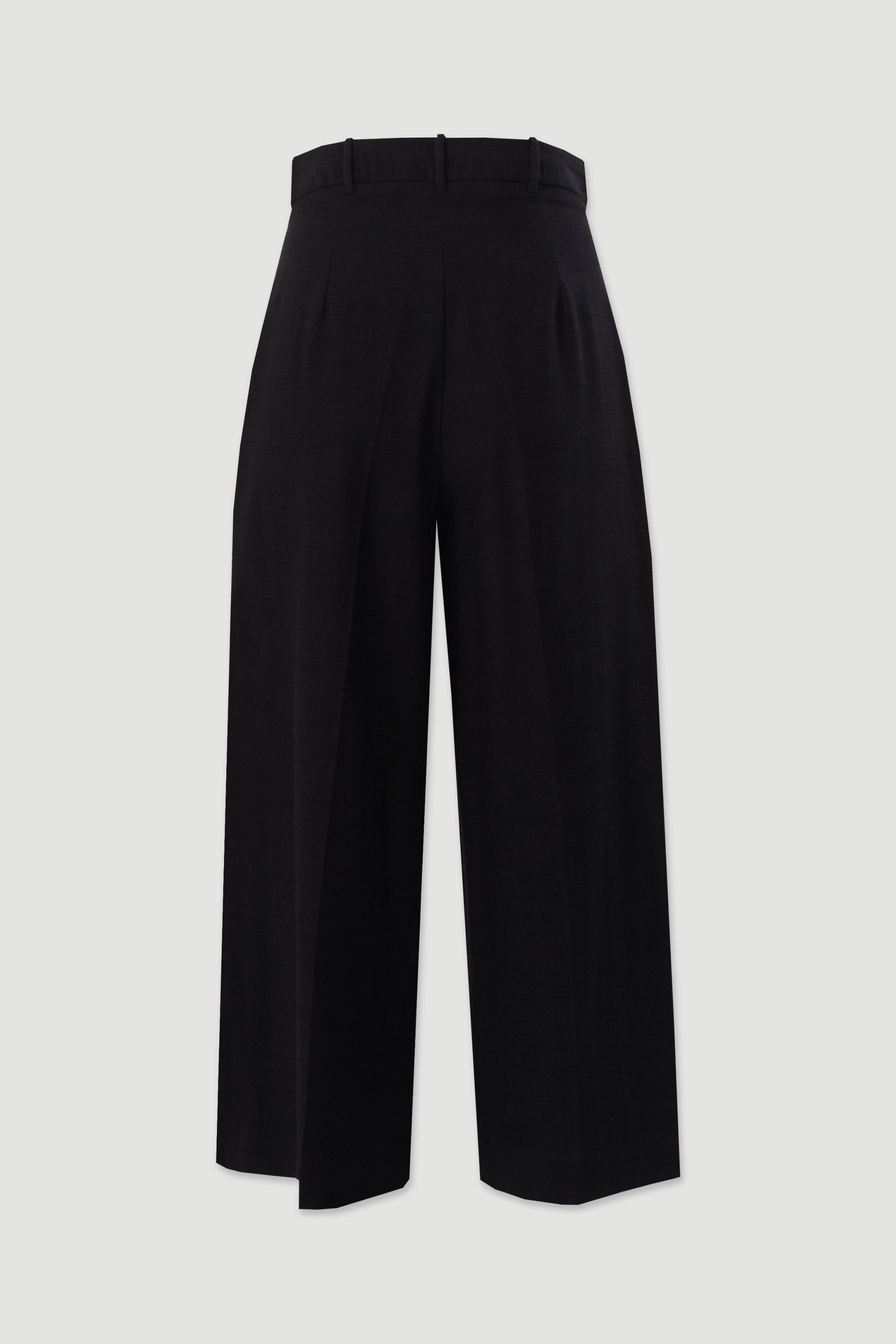 Pantalon culotte texturé