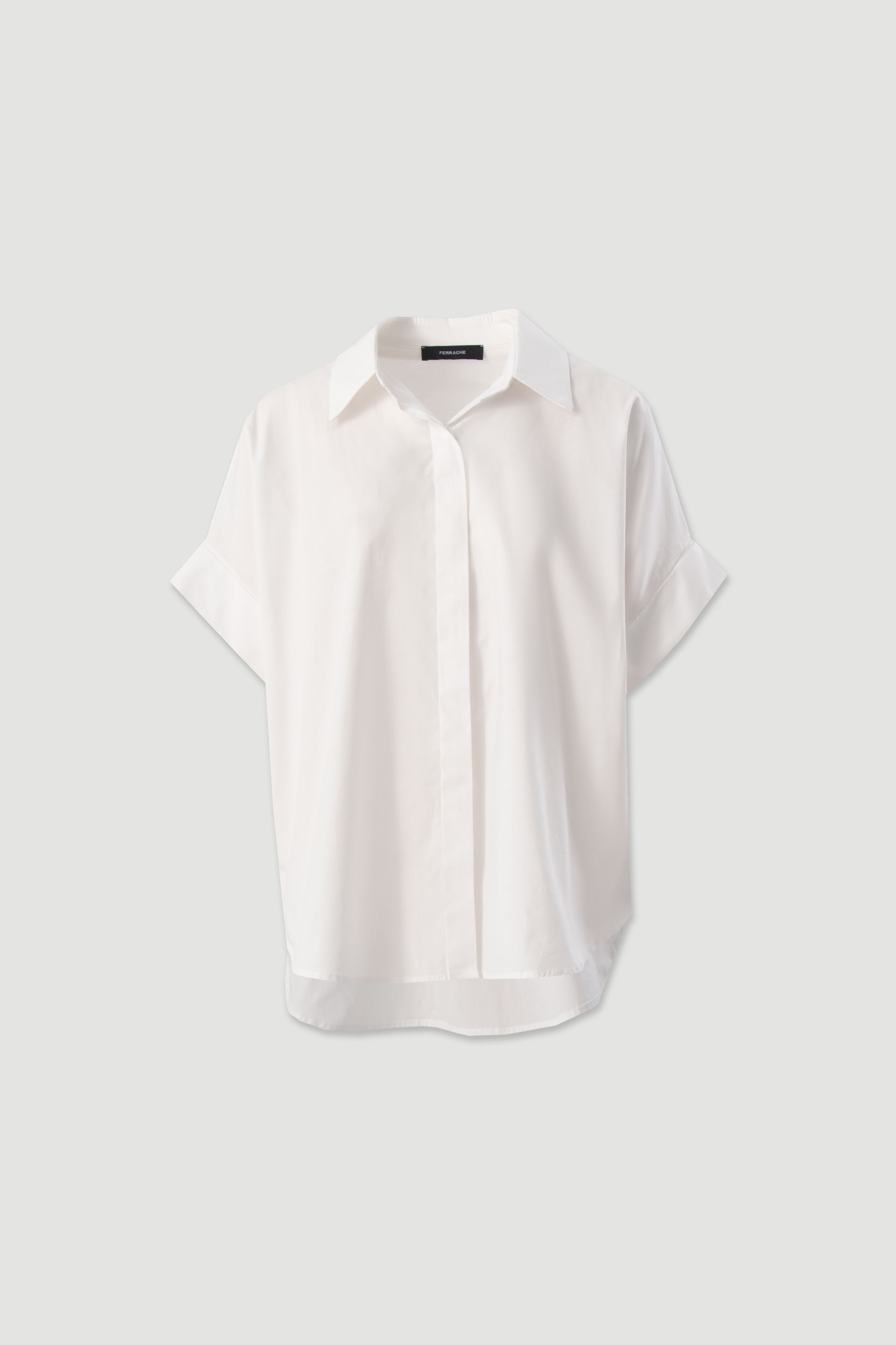 Oversized cotton shirt