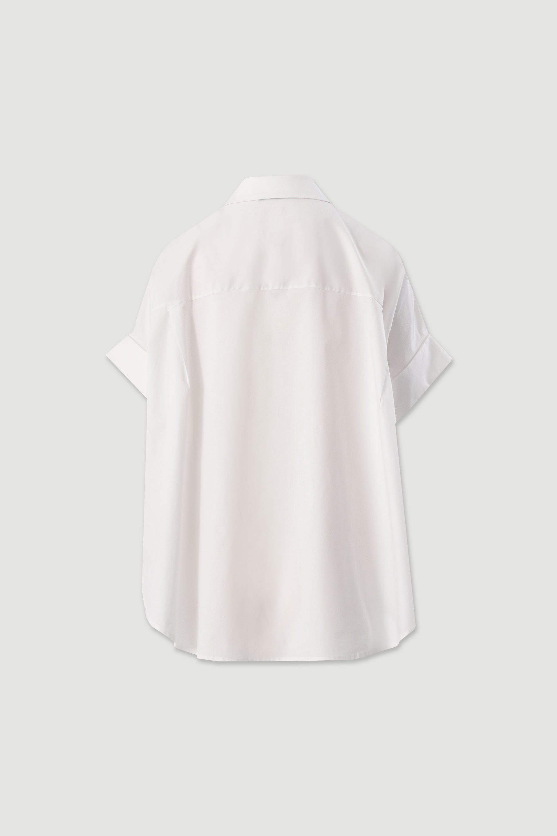 Oversized cotton shirt
