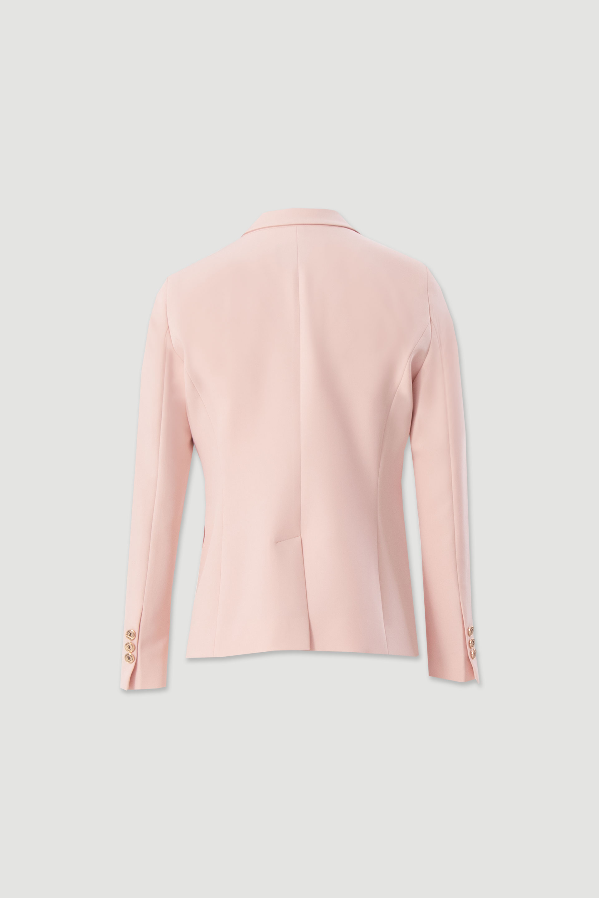 Classic fitted blazer with metallic buttons