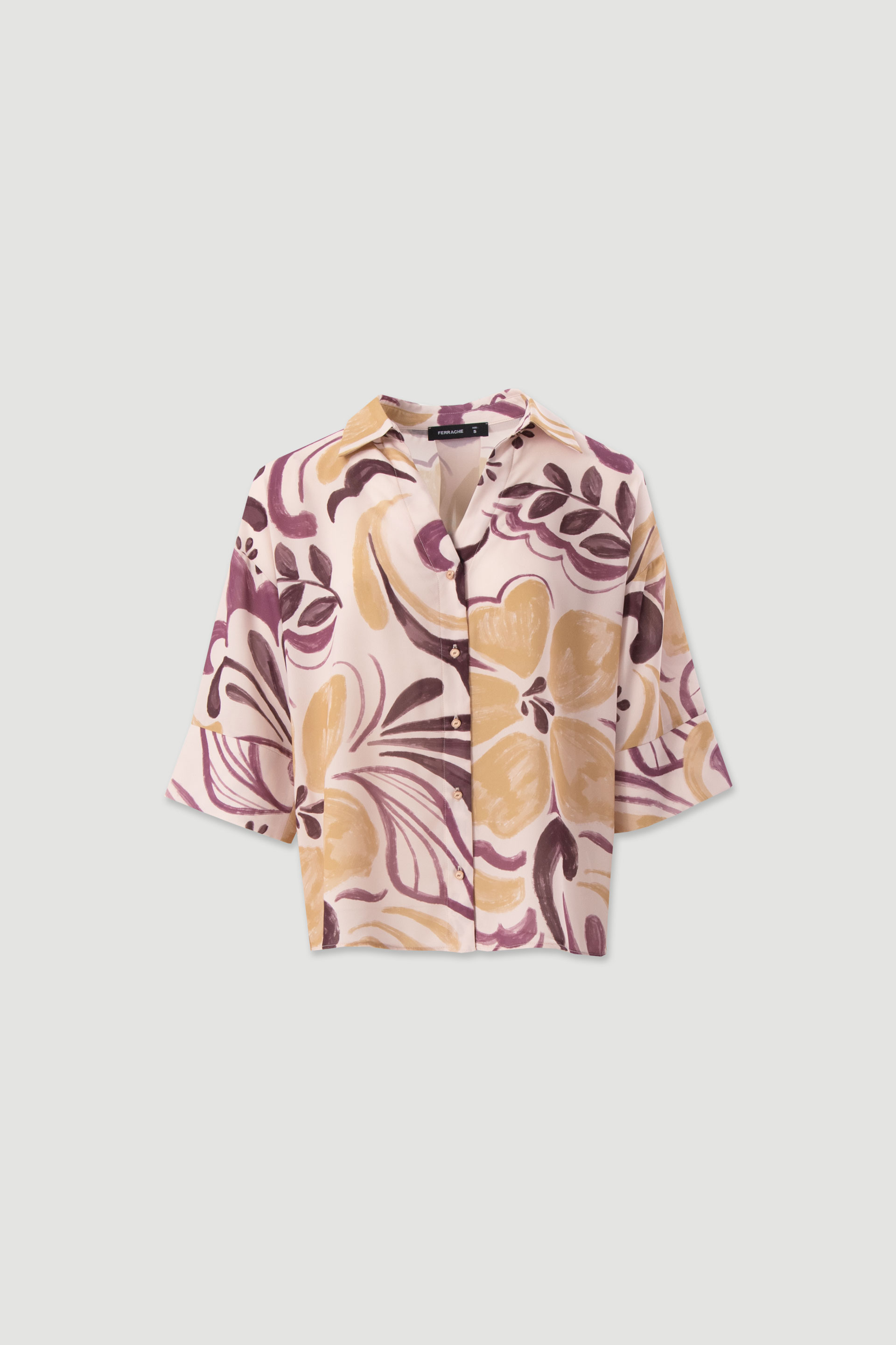 Floral print blouse