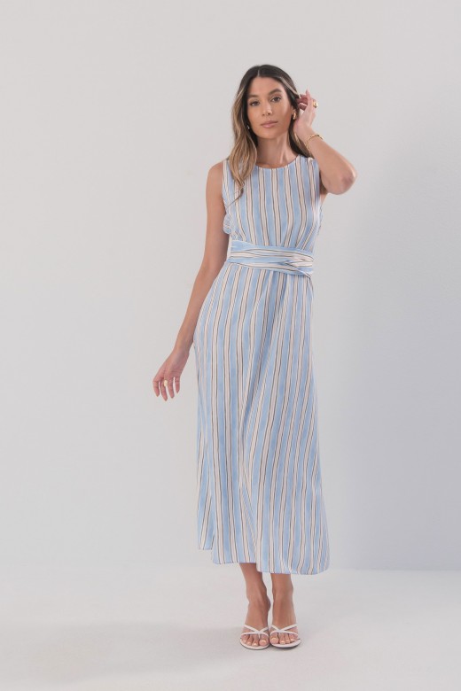 Striped midi dress Striped midi dress