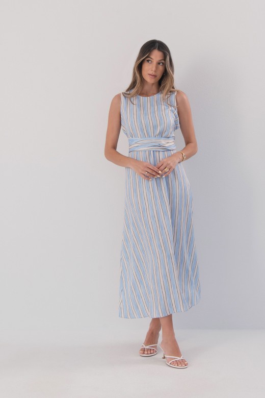 Striped midi dress Striped midi dress