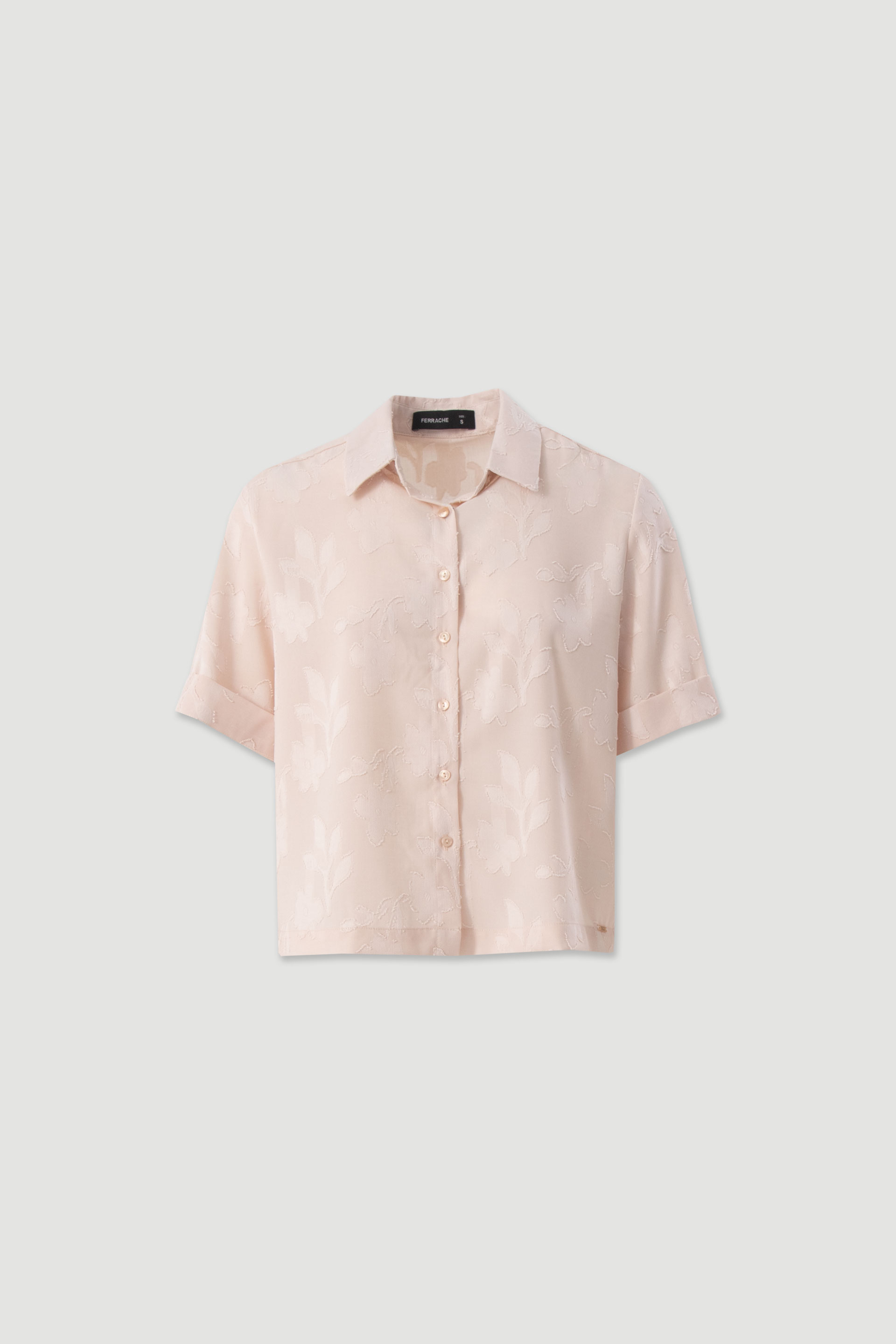 Floral embroidered blouse