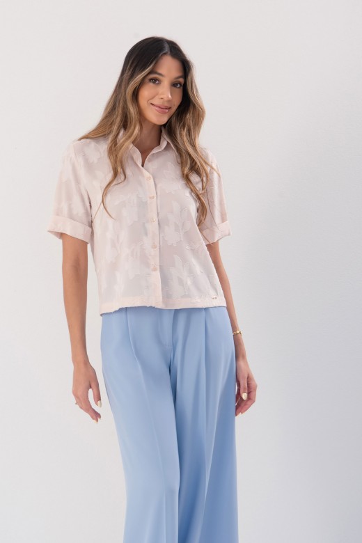 Floral embroidered blouse Floral embroidered blouse