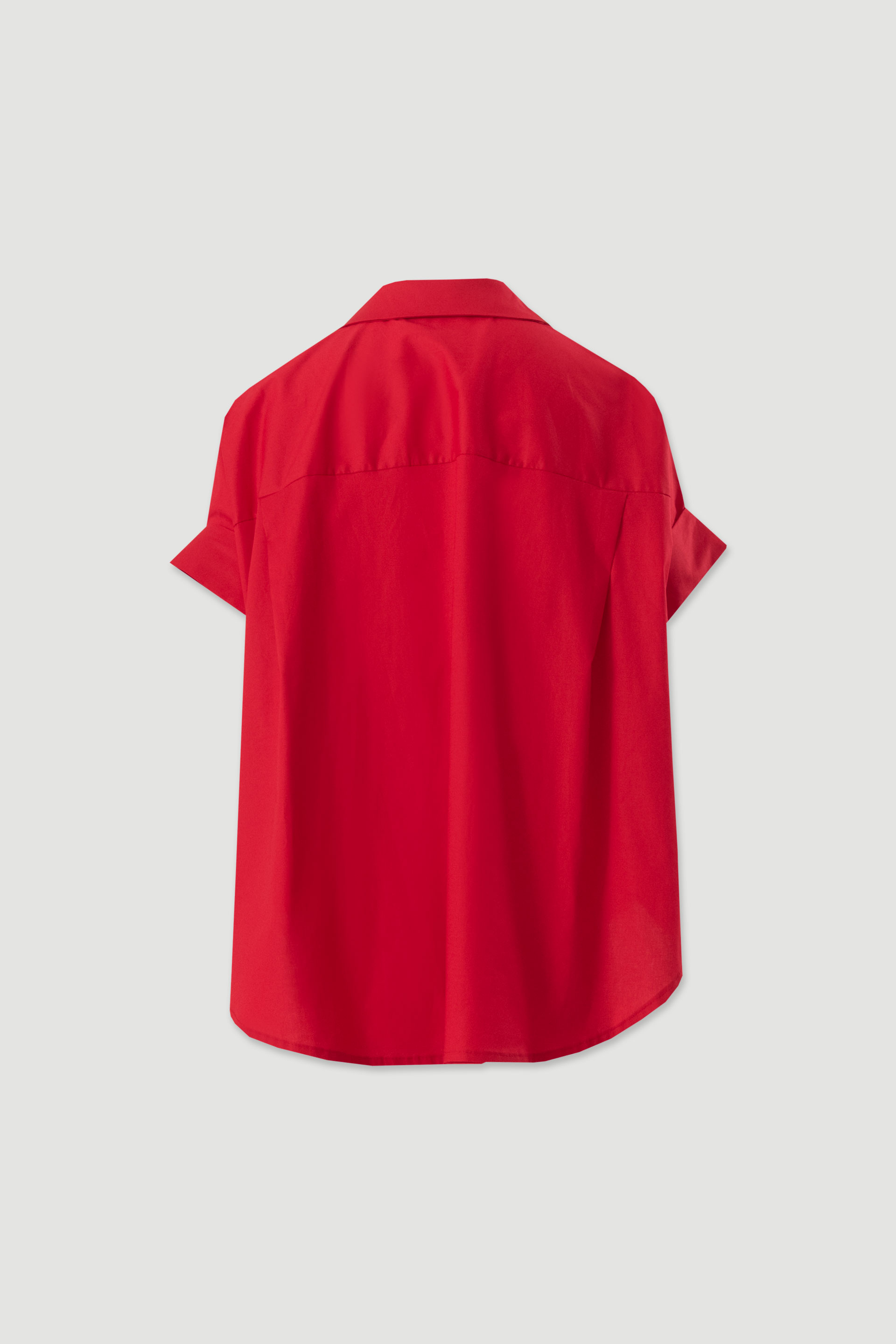Oversized cotton shirt