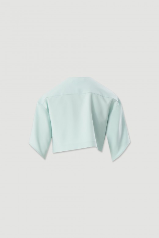 Short flowing jacket Short flowing jacket